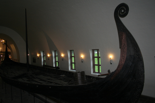 Vikingské muzeum v Oslu.
