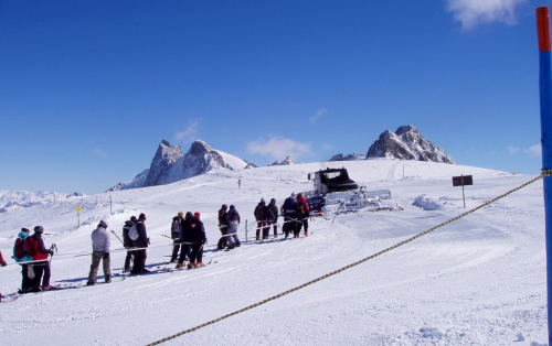 Rolba spojuje La Grave a Les 2 Alpes.