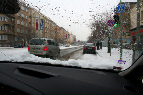 Nová Kia Cee´d - výhled z vozu.