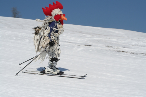 Annaberg. Karneval na sněhu.