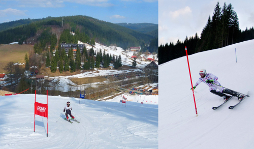 Na Razule závodí lyžařský potěr i profesionálové.