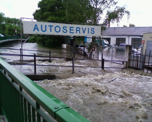 Botič řádí v Záběhlicích.