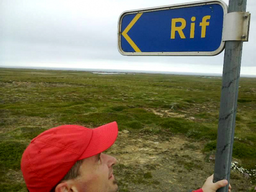 Rifstangi, nejsevernější místo na Islandu.