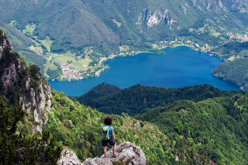 Lago di Ledro Trentino.