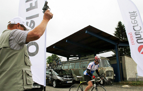 Opel Handy Cyklo Maraton. Start v Trojmezí u Aše.