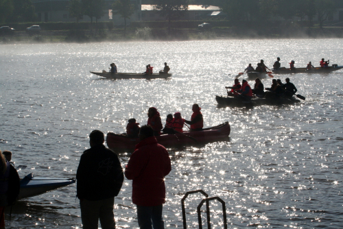 Přes 3 jezy - napříč Prahou 2013.