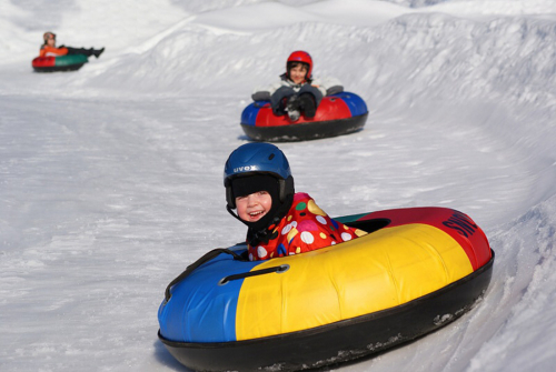 Snowtubing Razula.