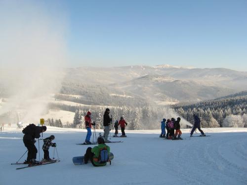 Ski areál Šachty.