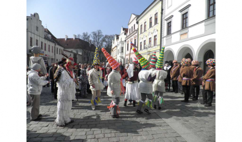 Masopust v Třeboni.