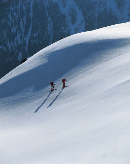 Silvretta na lyžařské túře.