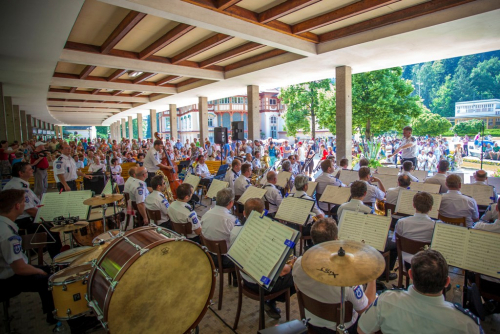 Koncert v Luhačovicích.