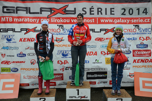 Tálín 2014: 1. Matlášková, 2. Kornalíková, 3. Bergh.