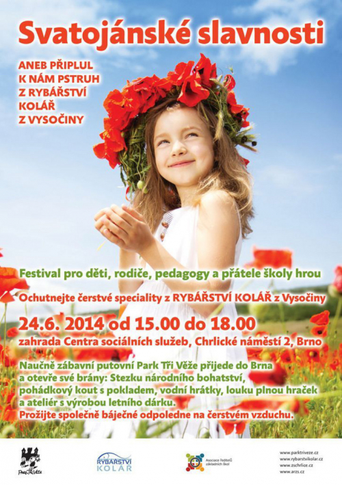 Svatojánské slavnosti v Brně 2014.