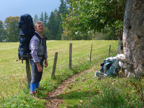 Tennengebirge. Jdeme na Werfenerhütte.