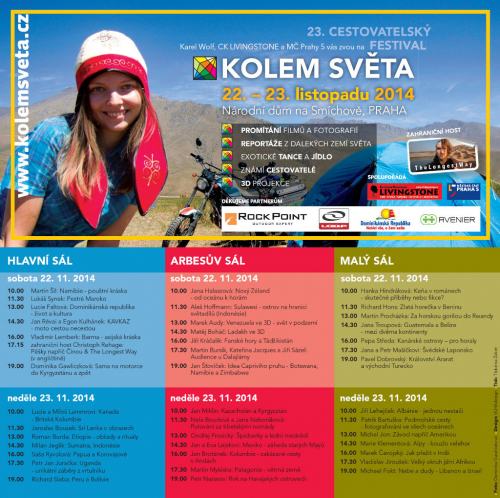 Kolem světa 22.-23. listopadu 2014. 