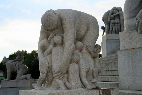 Oslo, Vigelandsparken.