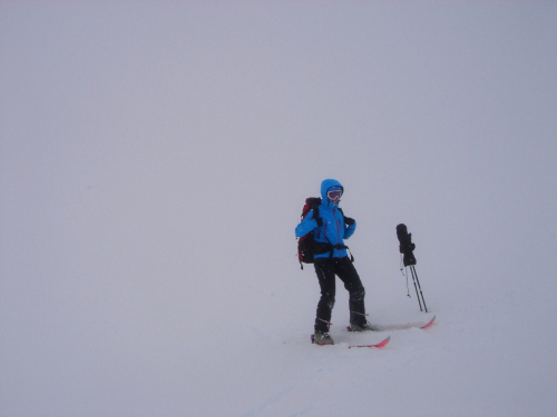 Sellrain na lyžích - skialpinismus.