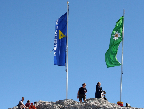 Dachstein, chata Wartehütte (Seethalerhütte).