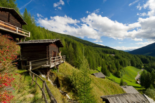 Národní park Hohe Tauern. Apriacher Stockmühlen.