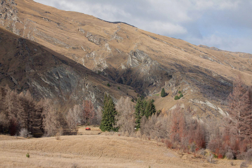 Richardson Mountains, Nový Zéland.