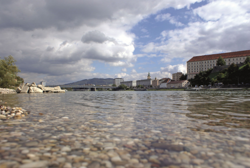 U Dunaje v Linci (Linz). 