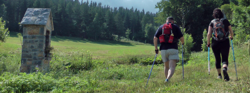 Turistika v Jeseníkách.