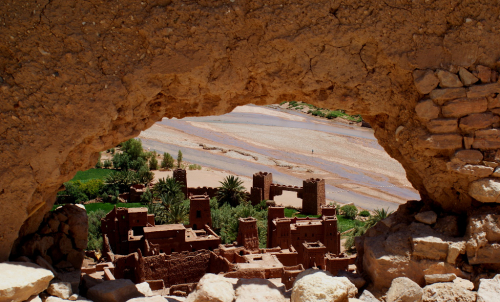 At ben Haddou, Maroko.