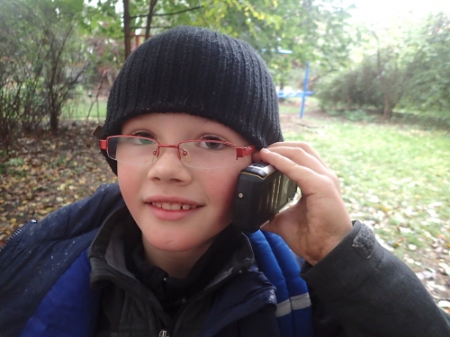 Mobilní telefon FlameFox Stone.