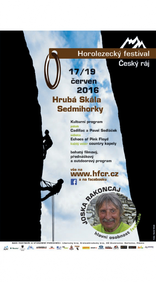 Horolezecký festival Český ráj 2016.