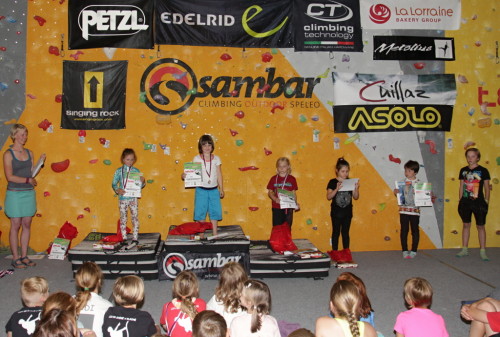 Lezecká stěna Kladno hostí Sambar Kids Cup.