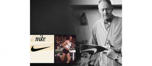 Bill Bowerman a Phil Knight.