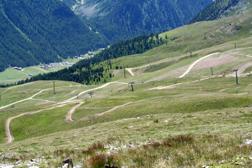 Livigno, Carosello 3000, MTB area.