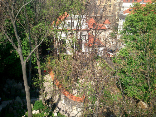 Praha, střechy Staré Město.