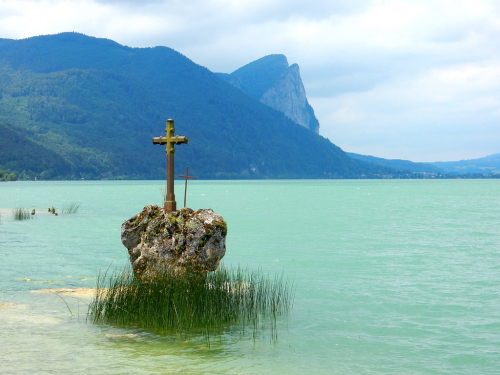 Salzkammergut Berge.