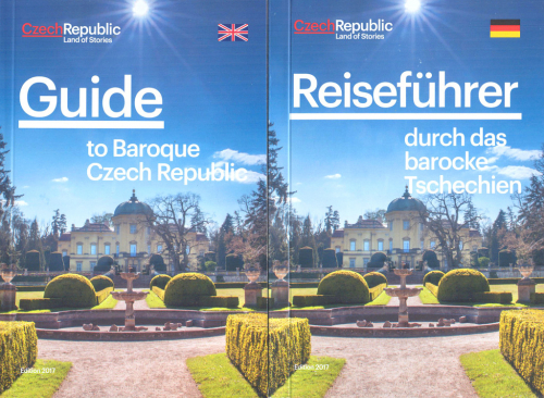 Baroko v Česku je letošním lákadlem pro zahraniční turisty. Na obálce propagační brožury je zámek Buchlovice.