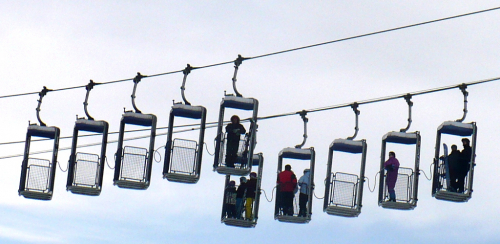 Alpe d´Huez a Vaujany.