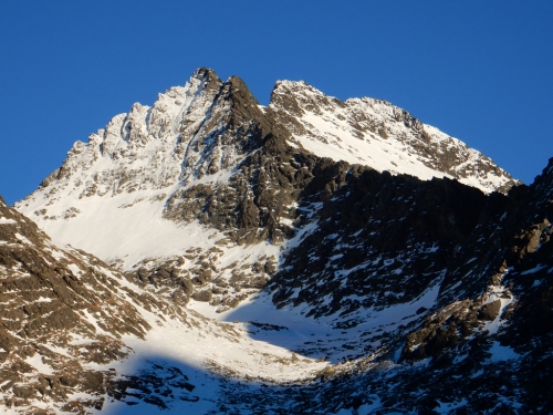 Vysoké Tatry, Vysoká a Ťažký štít.