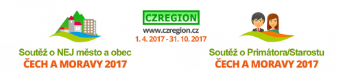 NEJ město a obec Čech a Moravy 2017 a Primátor/Starosta Čech a Moravy 2017.