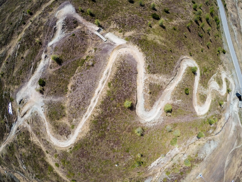 Livigno, bikepark Mottolino.