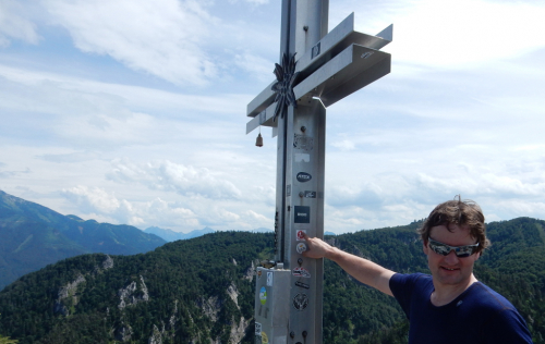 Drachenwand Klettersteig, Mondsee, Salzkammergut.