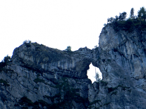 Drachenwand Klettersteig, Mondsee, Salzkammergut.