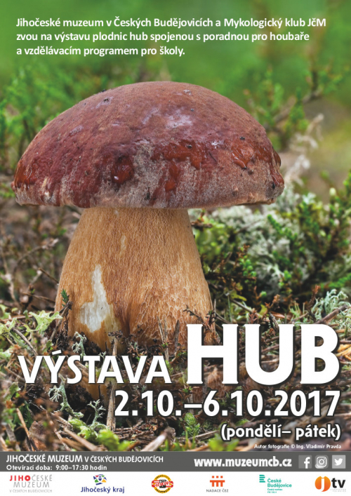 Výstava hub a houbařů 2017.