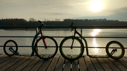 Koloběžka / footbike Yedoo Trexx.