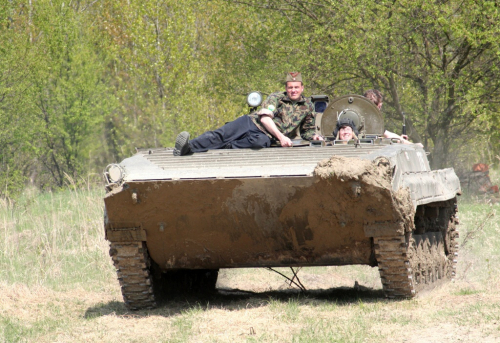 Tankodrom Milovice.