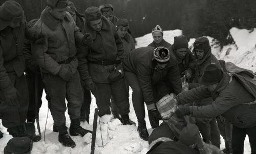 Bialy jar, největší lavinové neštěstí v Krkonoších roku 1968.