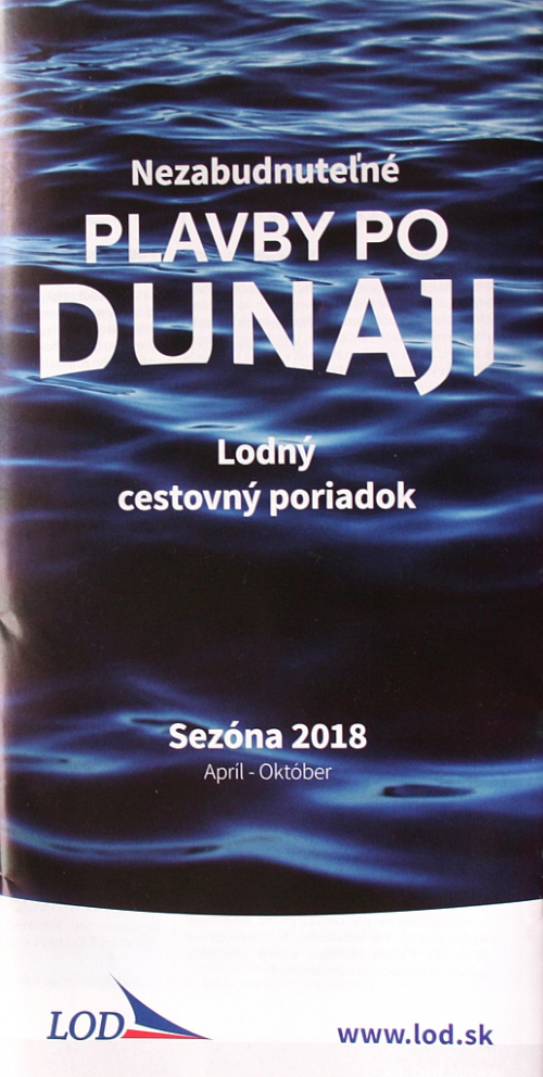 Bratislava: Plavby po Dunaji 2018.