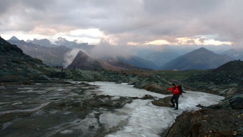 Romariswandköpfe, Teischnitzkees, Grossglockner, Hohe Tauern.