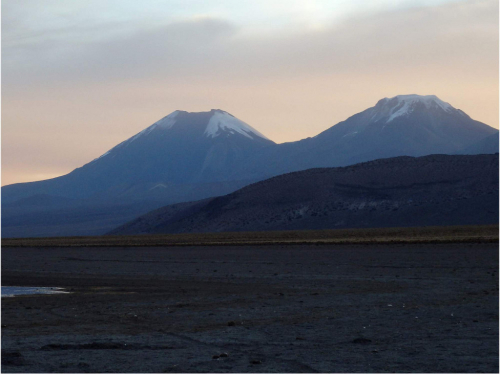 Acotango, Bolívie / Chile.