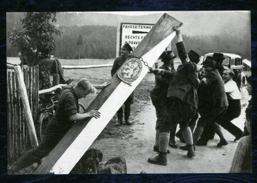 Vyhnání Čechů z pohraničí v roce 1938.