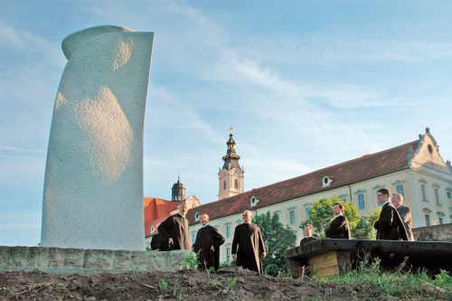 Altenburg. Klášter / Benediktinerstift.